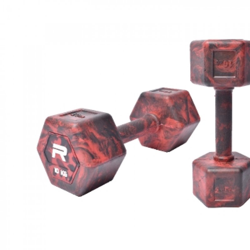 Camou Dumbbell Hex And Round 1/50KG 5/100LBS